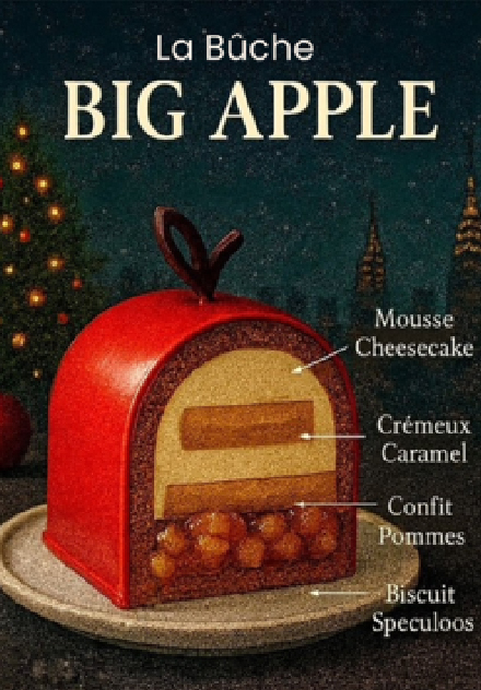 Bûche Demoiselle Tatin